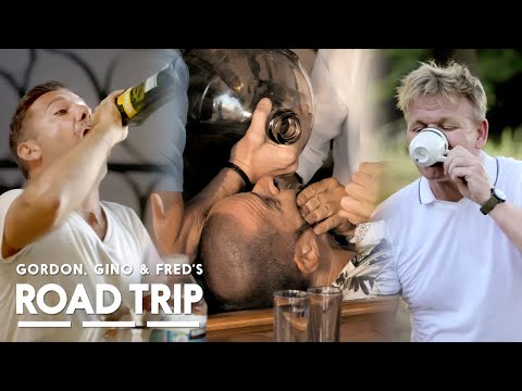 Day Drinking Shenanigans: It's Five O’Clock Somewhere 🍹🍷🍺 | Gordon, Gino, and Fred's Road Trip