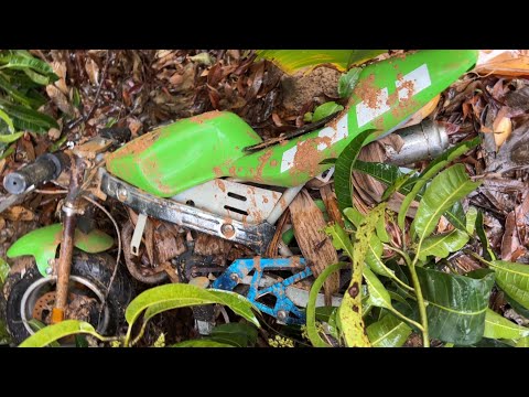 Full Restoration Old motorcycles up K W A S A K I | Restoration of 50cc Two-stroke engine