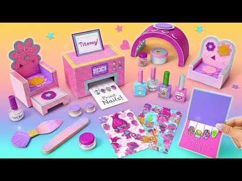 💅✨ Create a Magical Paper Manicure! 🌈💖