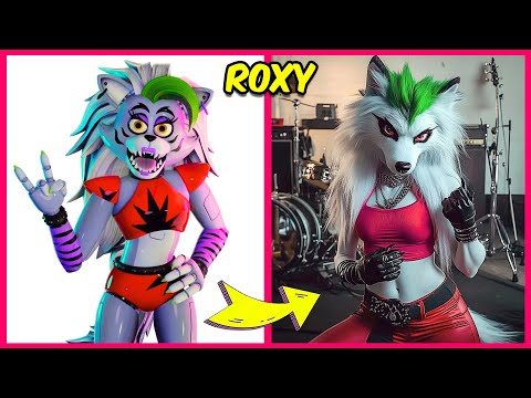 Five Nights At Freddy's in REAL LIFE 🐺+ Guess The FNAF Character 🐻 By Dance, Emoji, Voice 💃