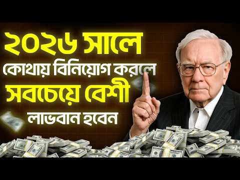 ২০২৬ সালে এই ৬টি জায়গায় বিনিয়োগ করলে সবচেয়ে বেশি লাভবান হবেন | Investing Video In Bangla