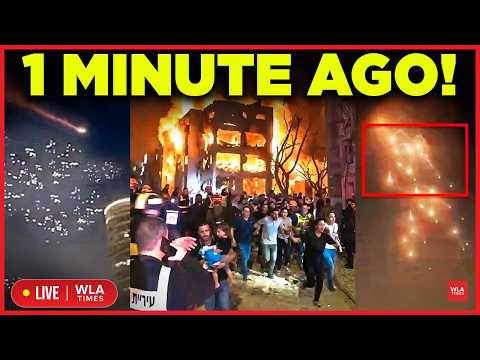 LIVE | Iran’s ‘WORST’ Attack On Israel: Tel Aviv ERUPTING As Cluster Bombs ‘BYPASS’ Iron Dome?