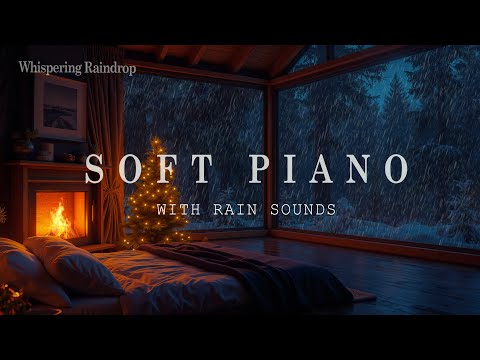 12 Hours Deep Sleep and Stress Relief 🌧️ Rain Sounds with Soothing Piano to Reduce Stress, Anxiety