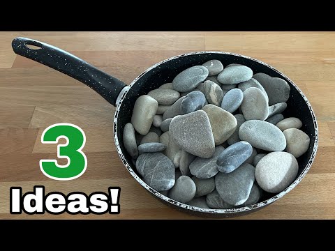 3 Unusual Recycling Ideas Using Pebbles!