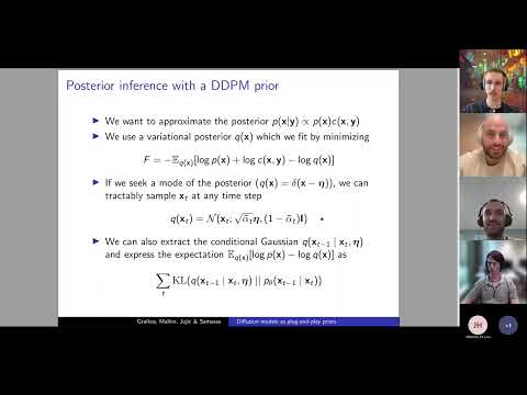 Diffusion models as plug-and-play priors