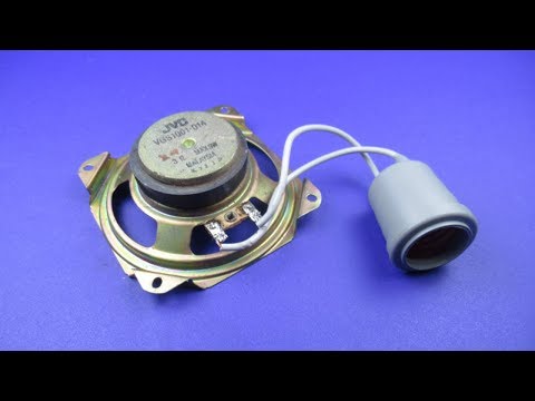 Electrical Science Free Energy generator Using Speaker Magnet work 100%