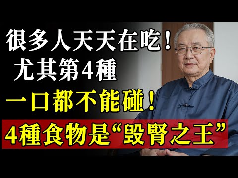 別再吃了!4種常見食物竟是「毀腎之王」,醫生警告不忌口,腎臟功能恐不保!