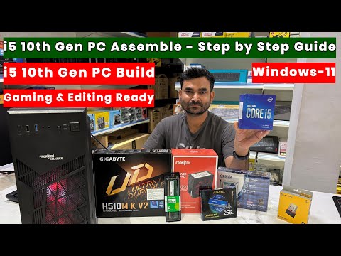 i5 10th Gen PC Build with NVMe, Gigabyte 510 Motherboard | Best Budget PC for Gaming & Video Editing