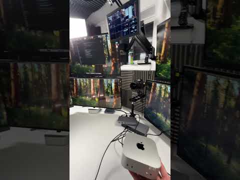 M4 Mac Mini monitors