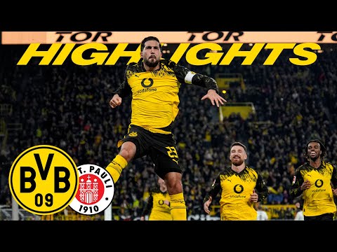 Salvation in injury time | BVB - St. Pauli | Highlights