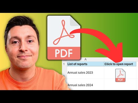How to Insert a PDF File Inside Excel (Link and Embed)