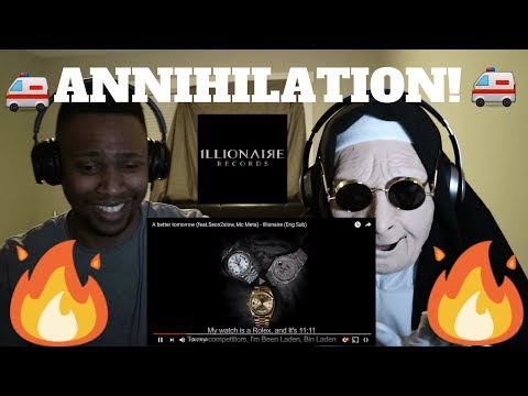 일리네어 레코즈 (Illionaire Records) - A Better Tomorrow (Feat. Sean2slow & MC Meta) | REACTION!