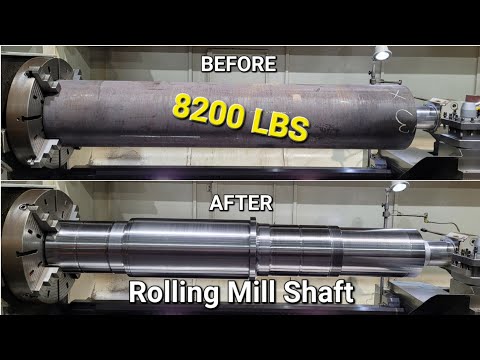 Rolling Mill Shaft | KENNAMETAL FIX8 | Hankook CNC LATHE