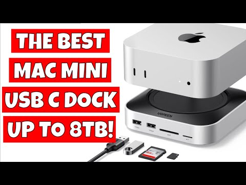 BEST Apple Mac Mini M4 USB C Dock With M.2 Storage UGREEN CM841 & Speed Tests