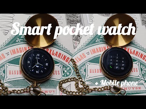 How to make a smart pocket watch that is also a mobile phone. Part 1. #smartwatch #pocketwatch 
