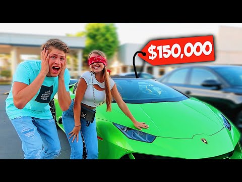 Buying EVERYTHING Lexi Touches Blindfolded!!