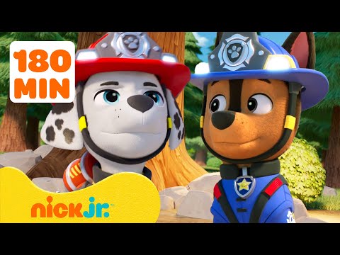 Best PAW Patrol Fire Rescue Moments! 🚒🔥 #4 | 3 HOURS | Nick Jr.