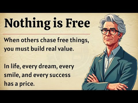 Nothing is Free – A Life Changing Story That Will Open Your Eyes 🔥 | Graded Reader ✅️| English Story