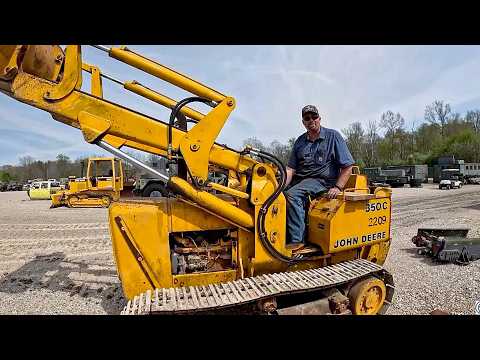 Incredible John Deere 350C Restoration (Before & After)