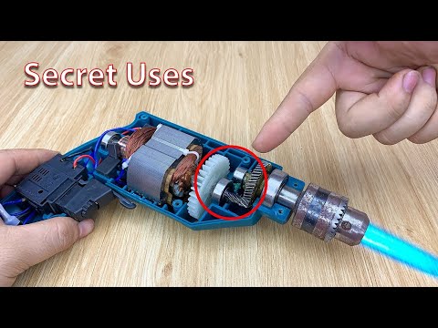 Not everyone know the secret uses of Your Old Drill😱!! you won't believe it