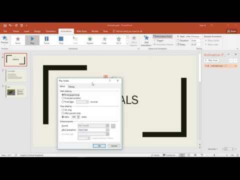 PowerPoint Stop Background Music Playing on Certain Slide