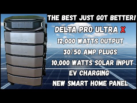 AMAZING POWER! Ecoflow Delta Pro Ultra X Power Station Review!