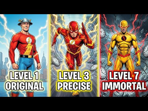 The 7 Levels Of Speedsters Explained in Detail