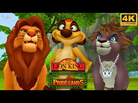 Lion King The Pride Lands | Kingdom Hearts 2 | The Movie All Game Cutscenes @ZigZagGamerPt