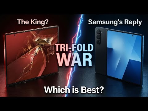 Samsung Galaxy Z TriFold vs Huawei Mate XT Ultimate - Full  #seo