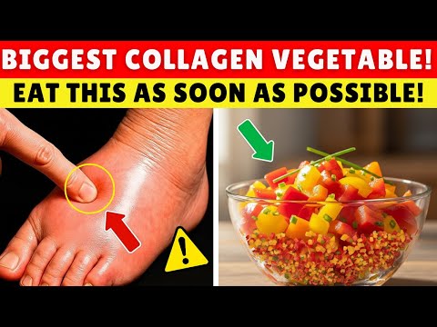 GOODBYE Swelling! 8 Collagen Foods for LEGS and JOINTS | Senior Health Tips