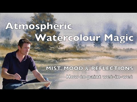 Atmospheric Watercolour Magic – Mist, Mood & Reflections