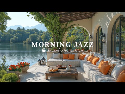 Morning Jazz Ambience | Positive Jazz With Bird Song & Warm Morning Sunshine For Working, Relaxing