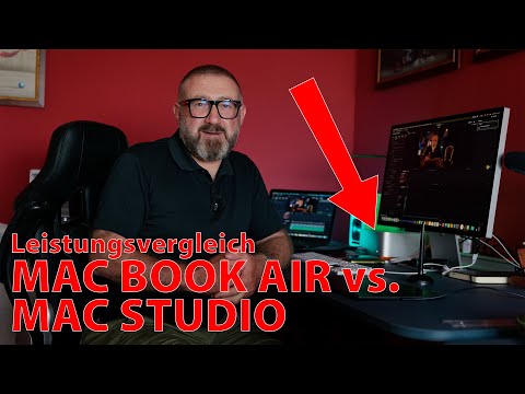 Leistungsvergleich: Mac Book Air vs. Mac Studio Ultra