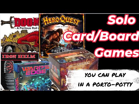 From Roll & Write to Rolling Right (Portable-ish Solo Card/Board Games)