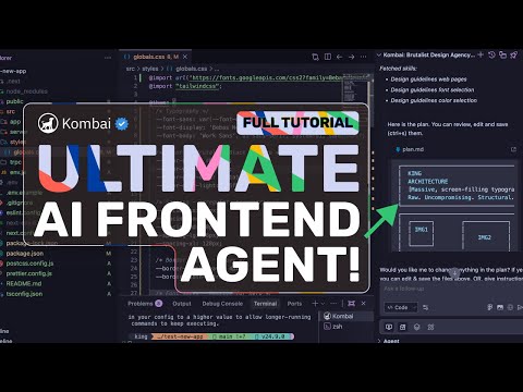 Stop Shipping AI SLOP UI: This AI Frontend Agent is Insane (Kombai)