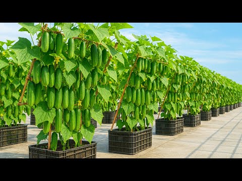 Turn Your Balcony Into a Heavy-Yield Cucumber Garden