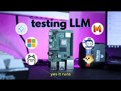 I tried 20 LLM on 3 Raspberry Pis & they worked