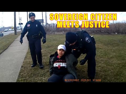 Police Use ‘Grappler’ to End Pursuit and Arrest Sovereign Citizen