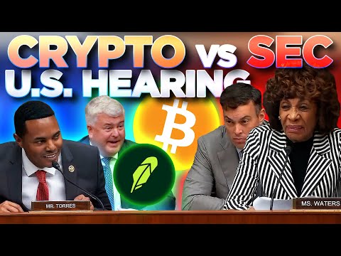 Crypto vs. SEC U.S. Hearing️‍🔥Robinhood & Bitcoin ETF Testify️‍🔥