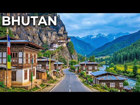 BHUTAN: The Last Himalayan Kingdom 🇧🇹 | Sacred Mountains & Hidden Valleys | 8K Documentary