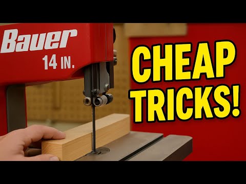 Bandsaw Tips Tricks Jigs That Actually Work #BauerTools #ArmorWoodworks #diy