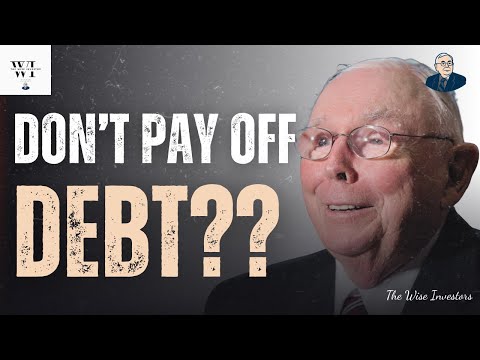 Charlie Munger: Should You Invest or Pay Off Debt? (SO IMPORTANT)