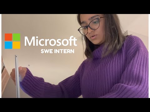 Moved from LA to Washington | Microsoft SWE Intern Day 1 - 2022 | Goodie Bag, Room tour, Campus tour