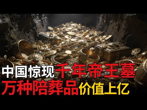 中国惊现千年帝王墓，规模堪比秦始皇，万种陪葬品价值上亿，墓主人身份轰动全国【在中国】