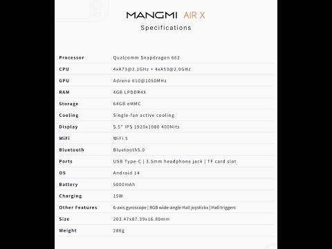 Mangmi Air X Unboxing