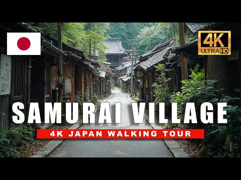 [4K] Japan's BEST KEPT SECRET Walking Historic Samurai Hiking Trail! 4K HDR 60fps
