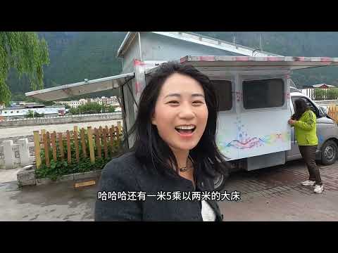 8千块钱的房车你见过吗？还是一个小姐姐自己动手设计的#旅行