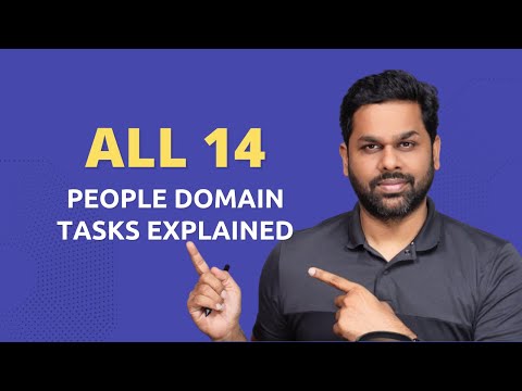 Detailed explanation of PEOPLE DOMAIN tasks - Compilation video I PMP® exam content outline
