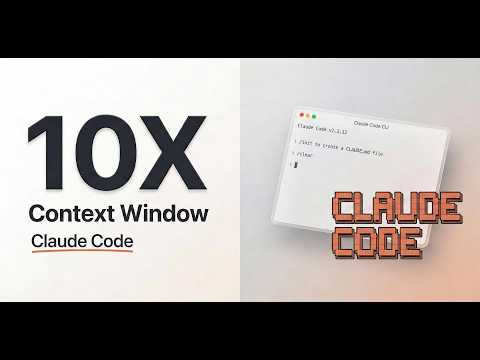 10x Your Context Window in Claude Code with This Simple Trick (I Built It in 30 Min)