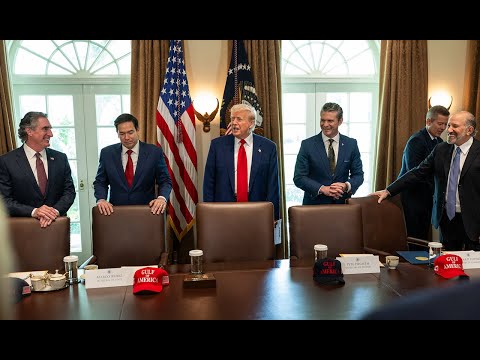 President Trump Participates in a Cabinet Meeting, Apr. 30, 2025